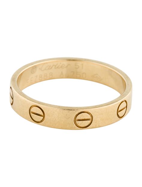 love cartier ring women|authentic cartier love ring.